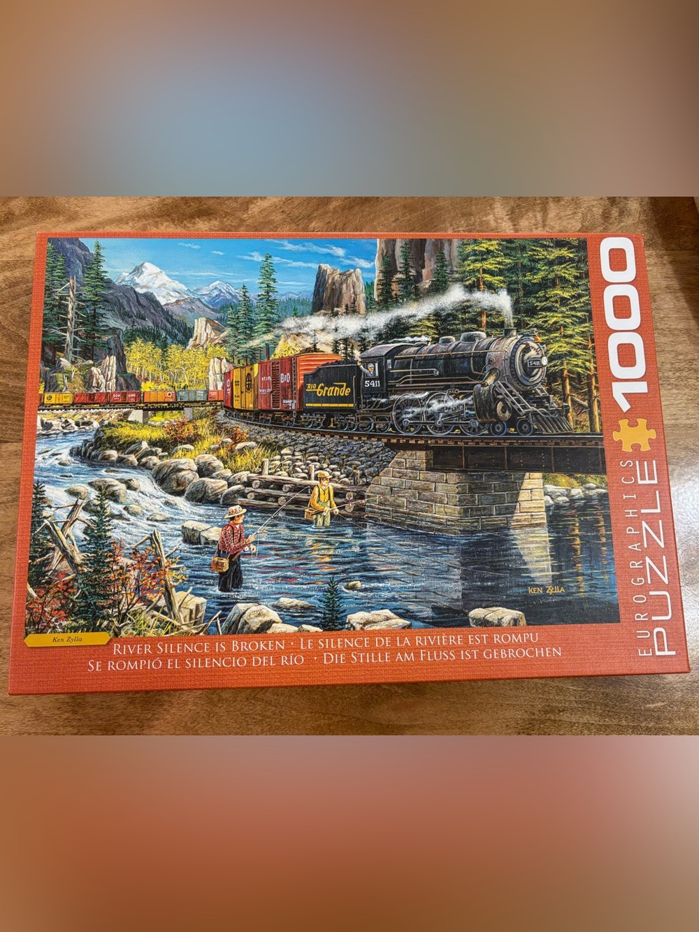 River Silence is Broken - Eurographics 1000 piece puzzle
